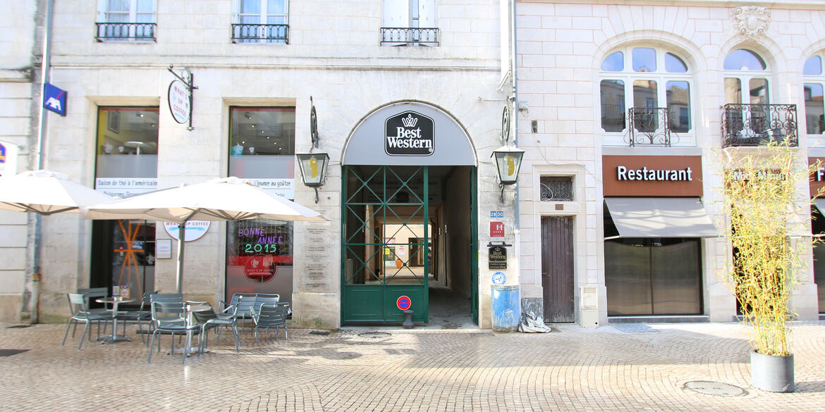 Best Western Poitiers Centre Le Grand Hotel Exterior foto